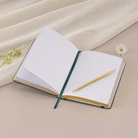 Ensemble de journal botanique LABON, carnet en cuir PU avec couverture en relief de fleurs et de feuilles, journal esthétique inspiré de la nature, livre de journal intime