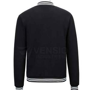 High Quality <b>Men's</b> Slim Fit Letterman <b>Jacket</b> Custom Made Breathable Stand Collar New Arrival Wholesale Lettermen <b>Jackets</b> - Product Image 3