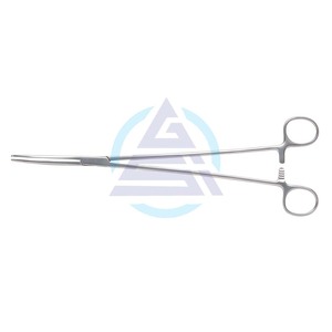 Pinces à artères OEM Overholt, 1ère courbe, mâchoires entièrement dentelées, 300 mm, meilleure qualité en acier inoxydable, fournisseur en gros - Product Image 1