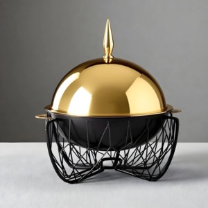 ที่อุ่นอาหารบุฟเฟต์เหล็กแบบมีสายหรูหราเหมาะสำหรับทุกโอกาส - Product Image 3