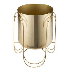 Pots de fleurs et pots de plantes en métal de nouveau design 20 pouces finition émaillée pour la décoration extérieure de la maison et du jardin - Product Image 6