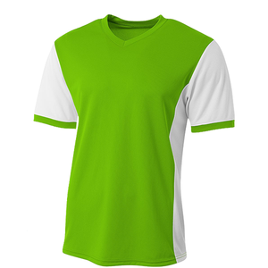 Wholesale Breathable Lightweight Plus Size Printed Men's Adult <b>Soccer</b> Jerseys Shirts & Shorts with Custom Logo & Colors - Product Image 6