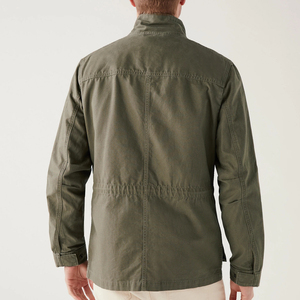 Veste boutonnée de baseball en coton vintage à manches longues respirante de haute qualité pour hommes à vendre - Product Image 6