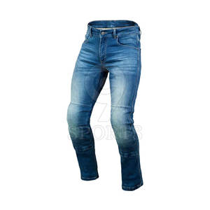 Meilleures ventes de pantalons en jean pour hommes légers et décontractés de qualité supérieure avec taille moyenne - Product Image 2