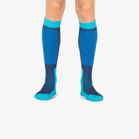 Chaussettes hautes pour adultes en Spandex/Nylon/Coton - Imperméables, écologiques, thermiques, à séchage rapide, respirantes, antibactériennes