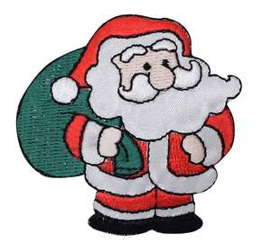 Parche bordado con Logo personalizado, Parche de Navidad personalizable, promocional - Product Image 2