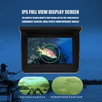 Cámara de Pesca Submarina con Pantalla IPS de 4.3 Pulgadas, 15M/20M/30M, Detector de Peces, Resistente al Agua IP68 para Pesca en Mar y Hielo