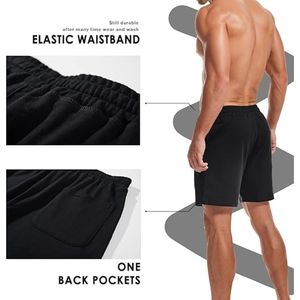 Streetwear coton Shorts Shorts hommes décontracté personnalisable couleurs unies Short hommes Shorts pour hommes vêtements en gros - Product Image 4