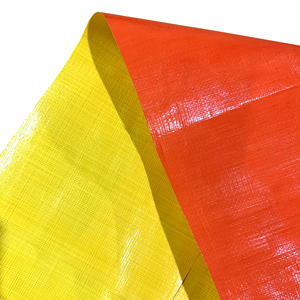 Tissu de bâche PE haute durabilité, joli motif enduit de couleur, bas prix à vendre - Product Image 1