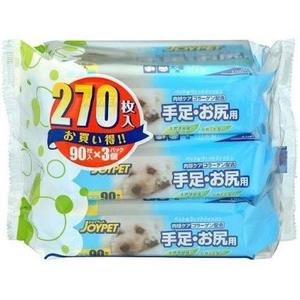 Joypet Soft Wet <b>Wipes</b> for <b>Hands</b> Feet & Buttocks (90 <b>Wipes</b> * 3 Packs) - Product Image 1