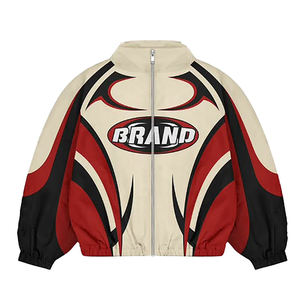 Ensemble de survêtement en nylon coupe-vent pour homme, sur mesure, avec fermeture éclair, sublimation, grande taille, imprimé, deux pièces, pour l'hiver - Product Image 6