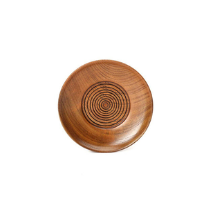 Posavasos para tazas de té y vidrio de madera freecoasters Vajilla Tazas de fiesta para pieza de diseño tallada y uso hecho a mano - Product Image 1
