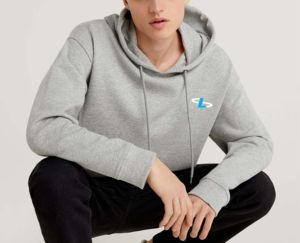 Venta al por mayor de sudaderas con capucha con gráfico personalizado de peso pesado de lana de algodón de gran tamaño sudaderas con capucha de los hombres - Product Image 6