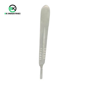 Mango de Bisturí Quirúrgico de Acero Inoxidable, Instrumento Médico Reutilizable, Mango de Bisturí Quirúrgico de Acero Inoxidable de Grado Médico - Product Image 6