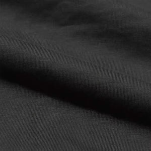 Camiseta de lavado ácido unisex, ropa de calle de manga corta negra, diseño personalizado para hombres, estilo Hip Hop informal, logotipo frontal, logotipo personalizable - Product Image 2