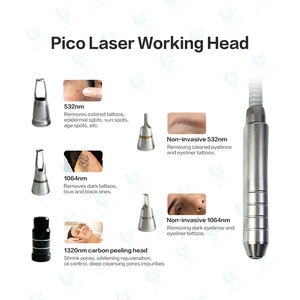 เครื่องกำจัดขนด้วยเลเซอร์ 2 in 1 รุ่นใหม่ล่าสุด เลเซอร์ <span class=keywords><strong>Pico</strong></span> กำจัดรอยสัก 1000W 3 ความยาวคลื่น 755 808 1064 ไดโอดเลเซอร์ - Product Image 6