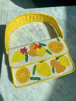 Tas Magnolia manik-manik, dompet manik-manik bunga, tas tangan bunga putih, tas bahu musim semi, dompet manik-manik musim panas, bunga buatan tangan