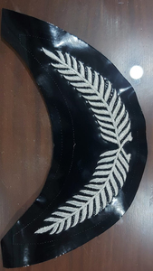 Visera de Alta Calidad Hecha a Mano con Hilo de Plata para Uniformes Ceremoniales WOK, Equipo de Defensa Personal para Sombreros de Exterior - Product Image 4