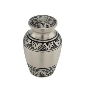 Urna Pequeña para Cenizas |   Mini Urna Decorativa de Metal para Uso Funerario y Conmemorativo - Product Image 1