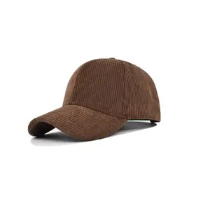 Özel yapılmış rahat Vintage eğitim kadife şapka Unisex puf baskılı gömme kadife şapka şapkalar rahat eğitim kadife şapka