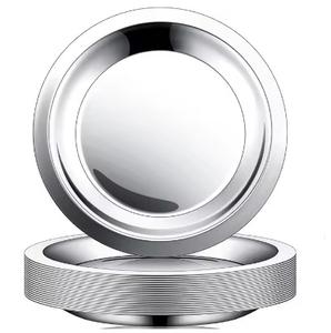 ที่รองแก้วโลหะตกแต่งสีเงินโบราณโบราณสำหรับโต๊ะกาแฟที่มีดีไซน์ทันสมัยและคุณภาพระดับพรีเมี่ยมที่ยาวนาน - Product Image 6