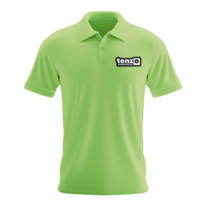 เสื้อโปโลผู้ชายสั่งทำพิเศษ ผ้าโพลีเอสเตอร์ผสมคอตตอน ทรงปกติ แขนครึ่งตัว เหมาะสำหรับเล่นกอล์ฟ ปักโลโก้ สวมใส่สบาย รับผลิตตามแบบส่วนตัว - Product Image 2