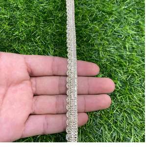 Premium traditionnel 3D Floral Venise dentelle garniture perles d'eau douce embelli mariée Couture robes de soirée accessoires de créateur - Product Image 2