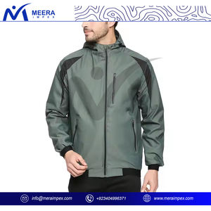 Chaqueta Softshell para hombre de alta calidad Nuevo diseño Estilo clásico Soporte Frontal Impermeable Característica. Chaqueta Softshell impresa personalizada para - Product Image 2