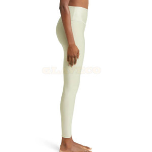 Legging personnalisé de grande taille fabriqué en polyester Legging à taille élastique Legging de style unique pour femmes - Product Image 4