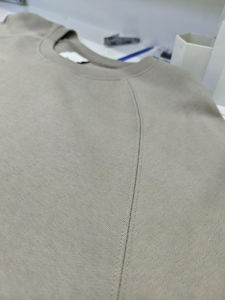 Sweat-shirts classiques décontractés pour hommes en coton 100% en gros d'usine avec logo personnalisé uni pour l'hiver - Product Image 5