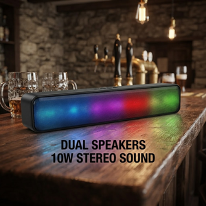 Altavoces de Escritorio para PC RGB de Alta Calidad de 10 W 5.0 con AUX y USB-C, Ideales para Películas, Música, Juegos y Multimedia - Product Image 2