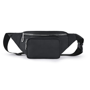 High Quality Unisex Custom Logo Polyester Fanny Pack with Zipper Eco-Friendly Outdoor Use <b>Pillow</b> <b>Shape</b> Made in Pakistan - Product Image 1