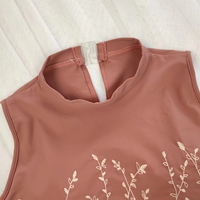 Vêtements de danse avec logo personnalisé Justaucorps pour femmes à imprimé floral Gymnastique pour les performances de ballet