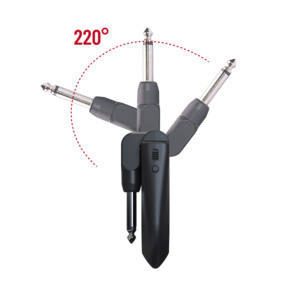 UHF sistema di chitarra senza fili trasmettitore e ricevitore ricaricabile per il basso elettrico accessori <span class=keywords><strong>Audio</strong></span> e <span class=keywords><strong>Video</strong></span> portatili - Product Image 6