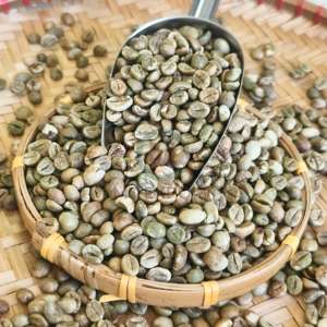 Grains de café vert Arabica du Vietnam, calibre 18, qualité supérieure, saveur naturelle pure, export en vrac, durée de conservation de 24 mois, fournisseur - Product Image 3