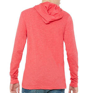 Bella Canvas T-shirt à capuche à manches longues en jersey pour homme - Product Image 3