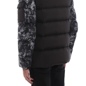 Veste matelassée en maille de luxe pour homme, style streetwear, haute qualité, tissu bulle, sublimation, fermeture éclair, capuche, hiver, service OEM - Product Image 3