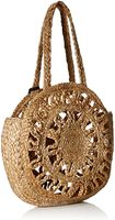 Tas Selempang Rajut Jute Ramah Lingkungan Buatan Tangan 2025 dengan Rumbai untuk Wanita, Tas Bahu Crochet Boho oleh Pemasok Tyntra India