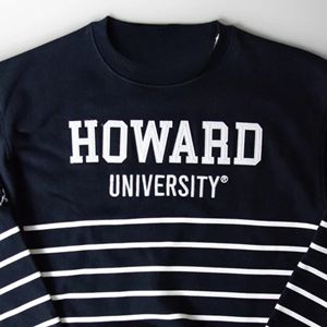 Ropa Unisex Collegiate Howard University, suéteres de invierno personalizados, HBCU diseño sólido, ropa Infinitive de poliéster/algodón - Product Image 4