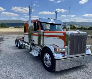 Best!! STRONG CLEAN 2024 2025 Peterbiltt 589 Sleeper Semi <b>Truck</b> - 72" Flat Top Sleeper- 6x4 Diesel Manual Used <b>Truck</b> for Sale - Product Image 2