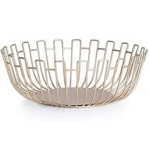 Panier à fruits en métal durable avec revêtement antirouille pour une utilisation durable et un entretien facile - Product Image 1