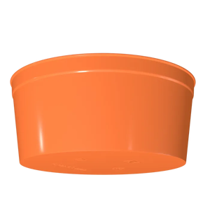 Ciotola arancione ecologica in polipropilene (PP) senza BPA, prodotta in Francia - Product Image 3
