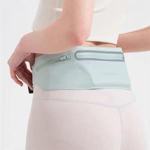 Ajustable reflectante impermeable transpirable poliéster/nylon envolvente cinturón para correr OEM/ODM Fitness Jogging riñonera soporte - Product Image 3