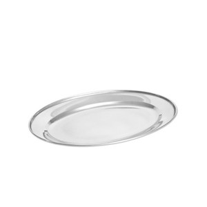 Bandeja ovalada de metal 35 cm - Product Image 2