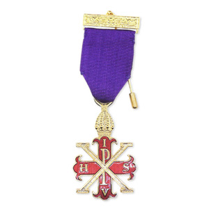 Bijou de poitrine maçonnique à bon prix personnalisé Rose Croix 18e degré PMWS Bijou de poitrine Maçonnique Regalia Jewel - Product Image 4