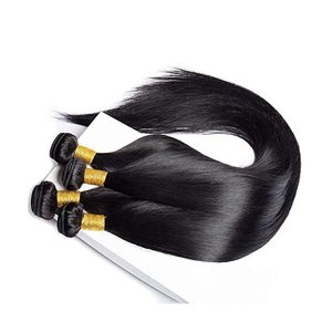 Vente en gros de cheveux humains, cuticule naturelle alignée, cheveux brésiliens vierges bruts, tissage en lot - Product Image 2