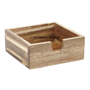 Porte-serviettes en bois fantaisie classique élégant fantaisie nouveau porte-mouchoirs classique élégant porte-mouchoirs nouveauté porte-mouchoirs fantaisie - Product Image 4