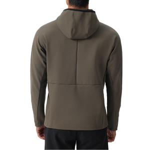2025 Logo personnalisable hommes Smart décontracté sport à capuche haute qualité polaire veste fermeture éclair poche Slim Fit grande taille imprimé - Product Image 2