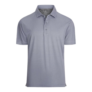 Polo de golf de haute qualité pour hommes Logo personnalisé broderie respirant anti-rides léger séchage rapide chemise de performance - Product Image 6