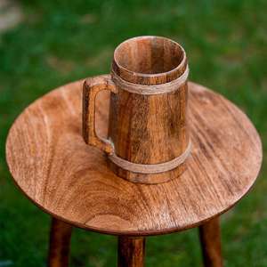 Jarras de cerveza de madera de alta calidad de lujo, la mejor madera usada, precio al por mayor, barra vertedora, accesorios para bebidas - Product Image 1